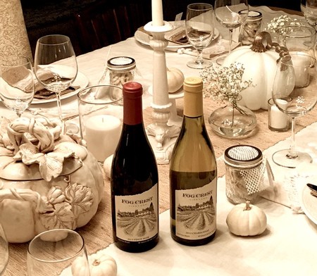 Thanksgiving dinner with Fog Crest Vineyard