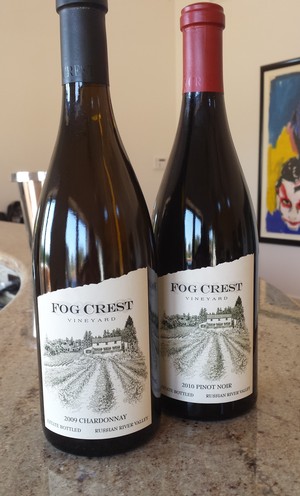 Fog Crest Vineyard Library Wines