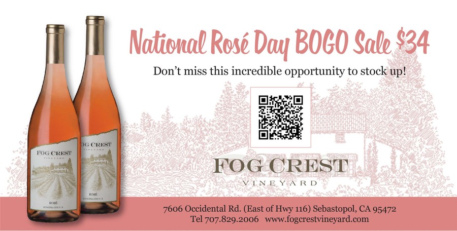 National Rosé Day BOGO SALE