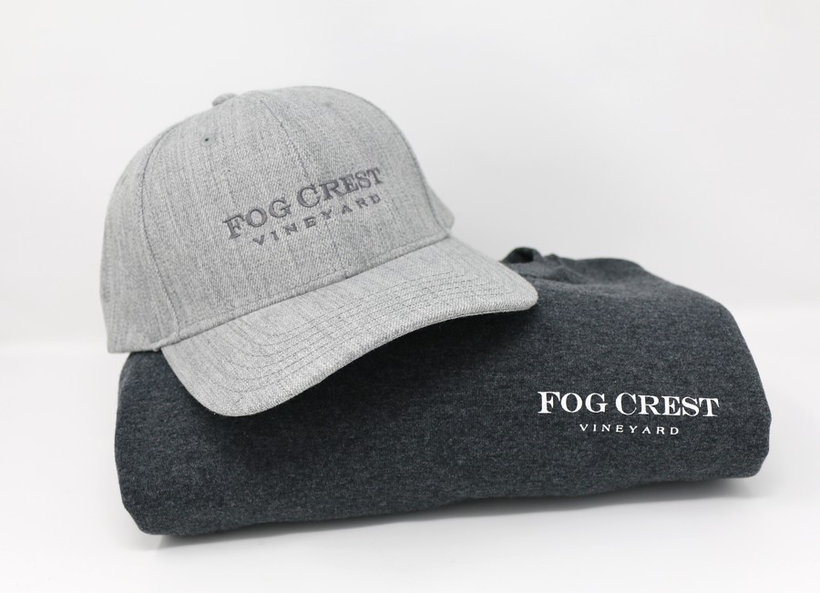 Men's Gray Logo Sweatshirt and Baseball Cap Set