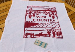 Wine Country Towel-Wine Work