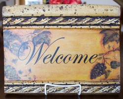 Welcome Plaque