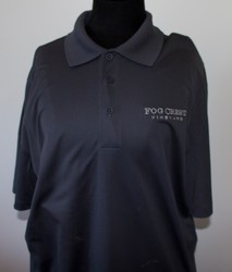 Men's Grey Polo Shirt - XL