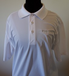 Men's White Polo Shirt - M