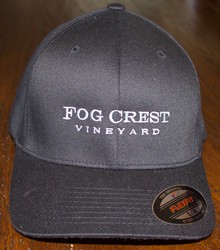 Fog Crest Vineyard Baseball Cap - Black -M/L