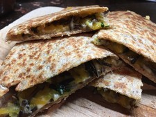 Wild Rice and Butternut Squash Quesadillas