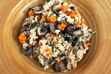 Butternut Squash and Mushroom Risotto